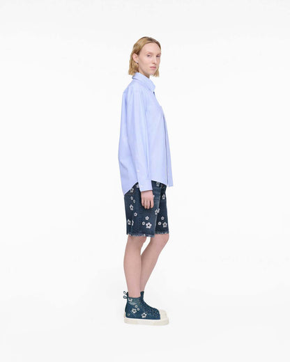 Marc Jacobs Exclusive | The Sequin Daisy Denim High Top Sneaker Vintage Indigo