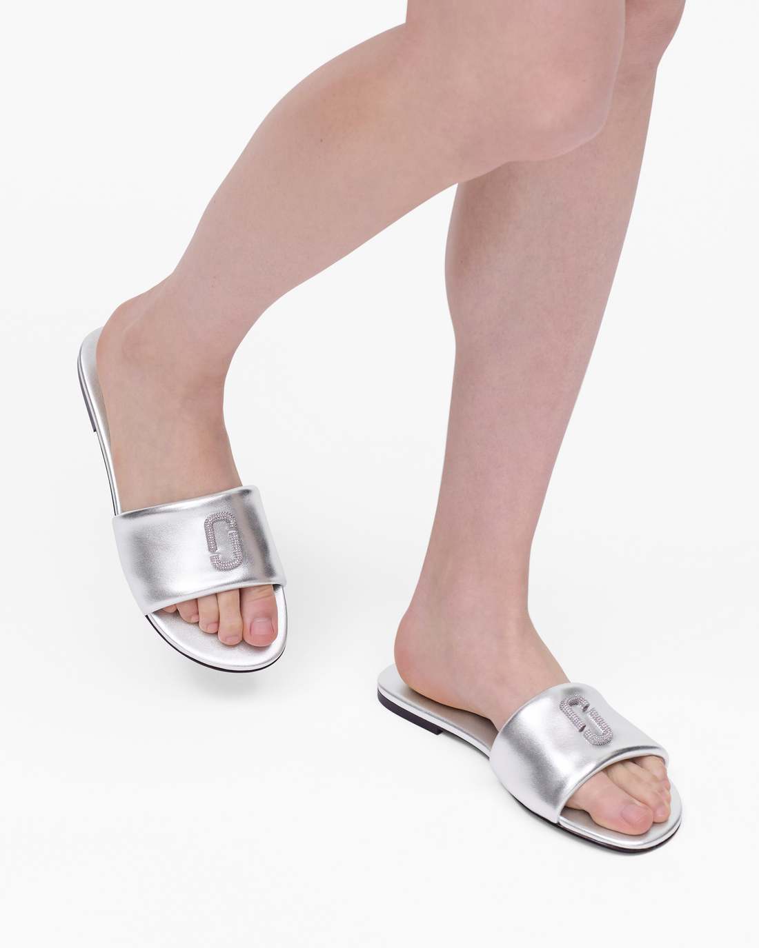 Marc Jacobs Value | The Pave Snapshot Slide Silver