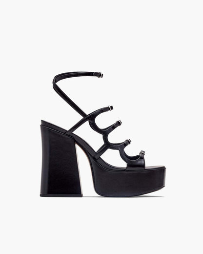 Marc Jacobs Featured | The Kiki Platform Sandal Black