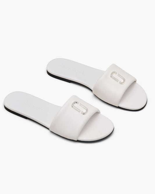 Marc Jacobs Signature | The Snapshot Slide Bright White