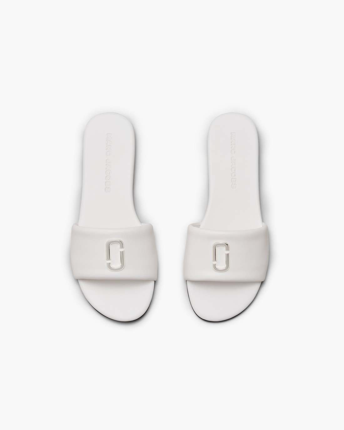 Marc Jacobs Signature | The Snapshot Slide Bright White