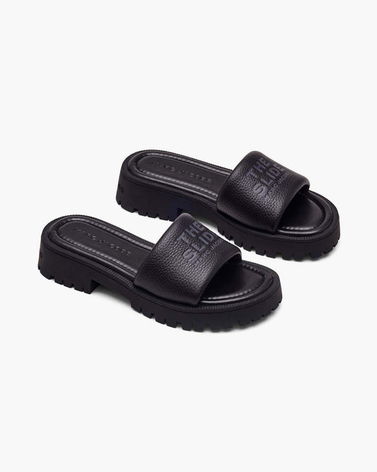 Marc Jacobs Essential | The Lug Sole Slide Black