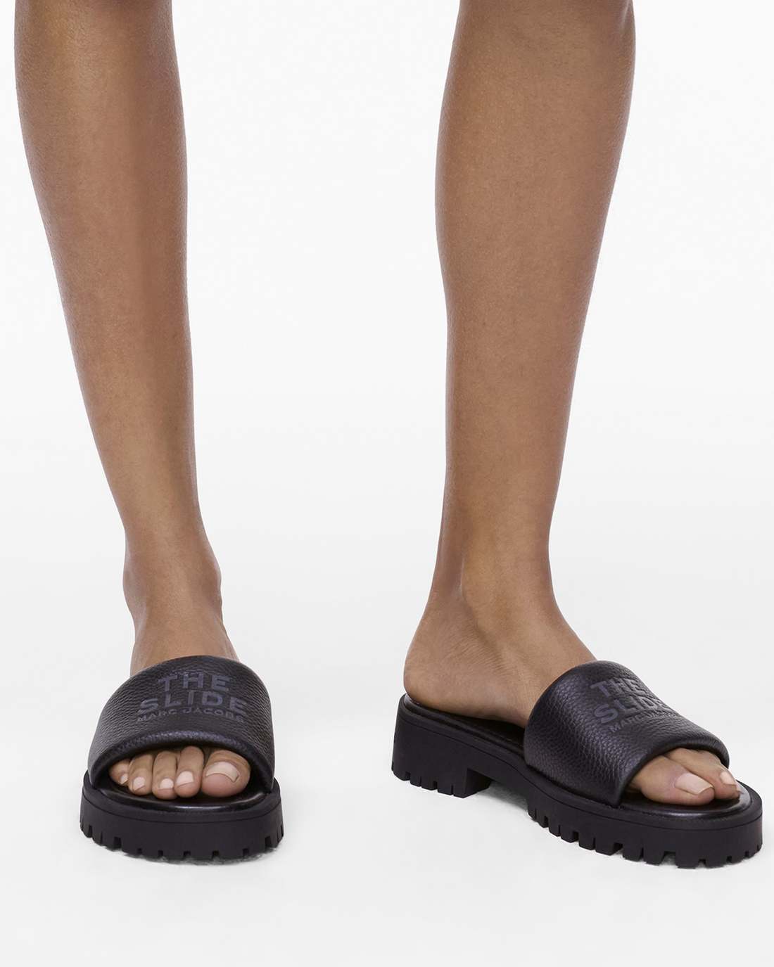 Marc Jacobs Essential | The Lug Sole Slide Black