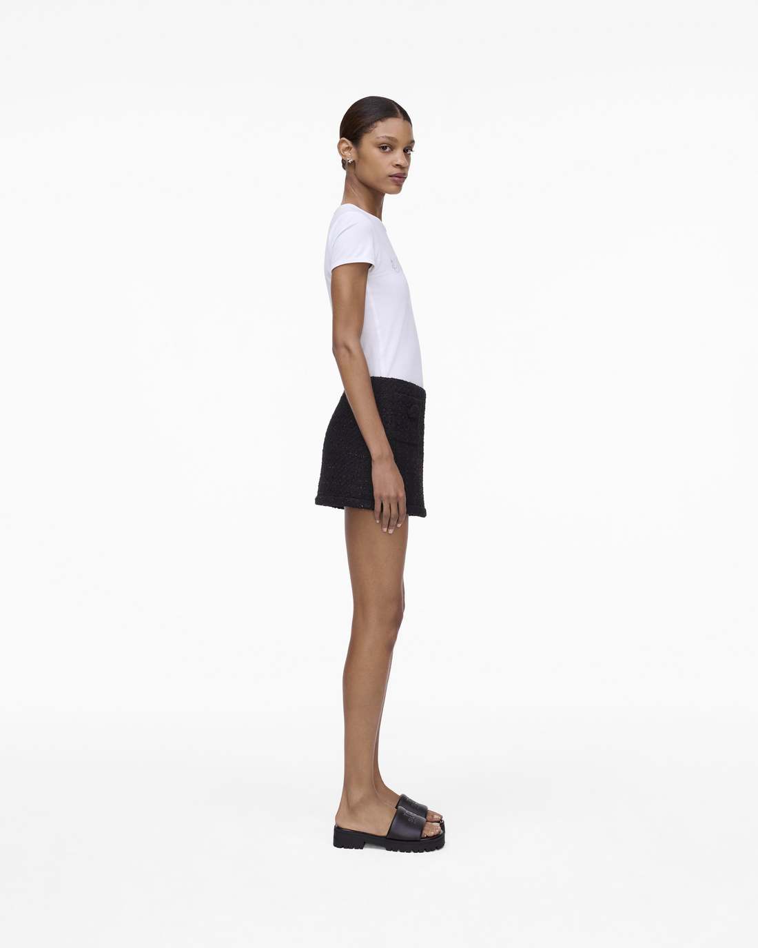 Marc Jacobs Essential | The Lug Sole Slide Black