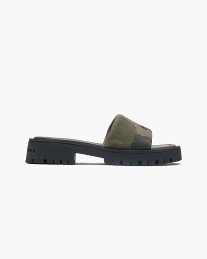 Marc Jacobs Best Price | The Camo Jacquard Lug Sole Slide Camo Multi