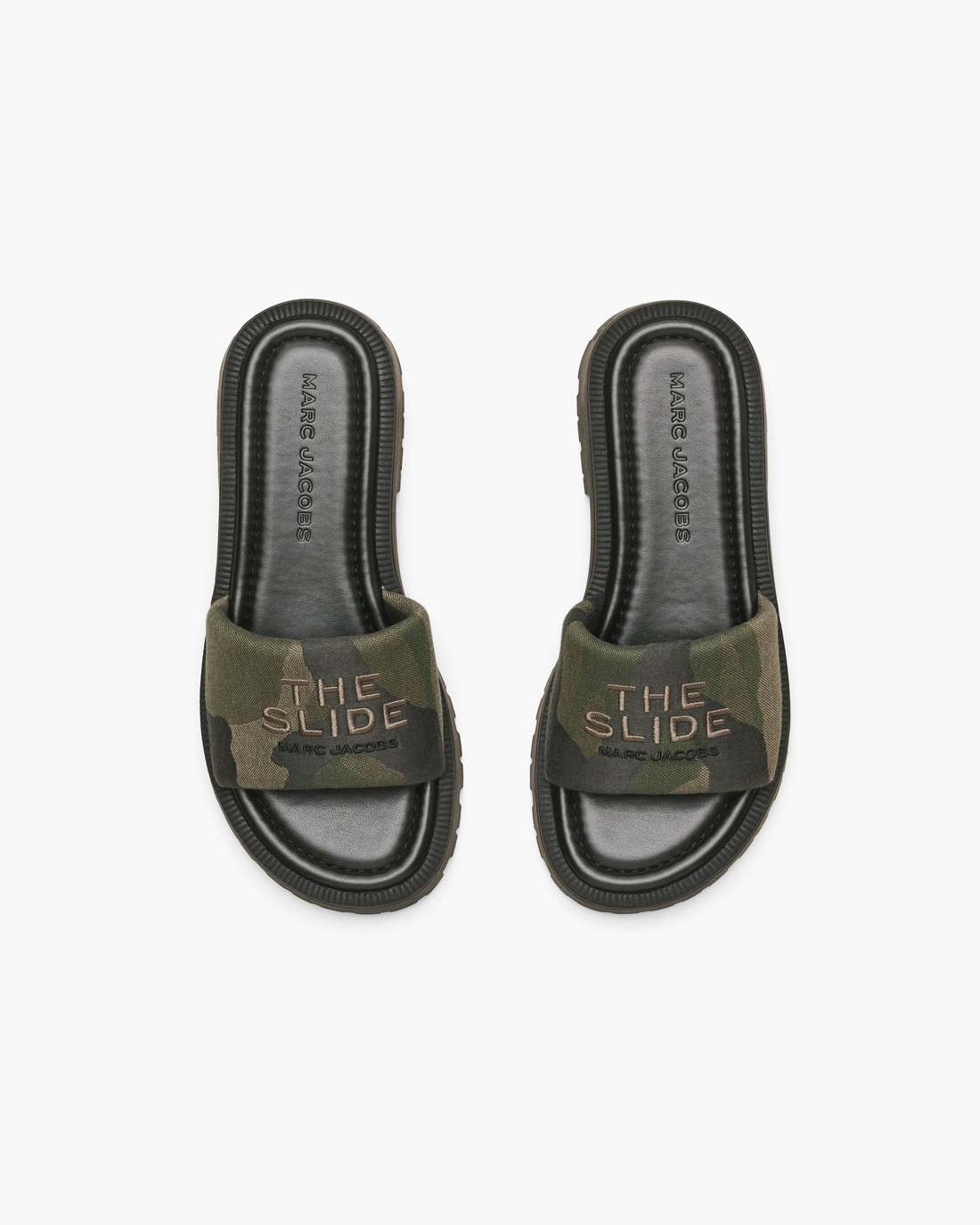 Marc Jacobs Best Price | The Camo Jacquard Lug Sole Slide Camo Multi