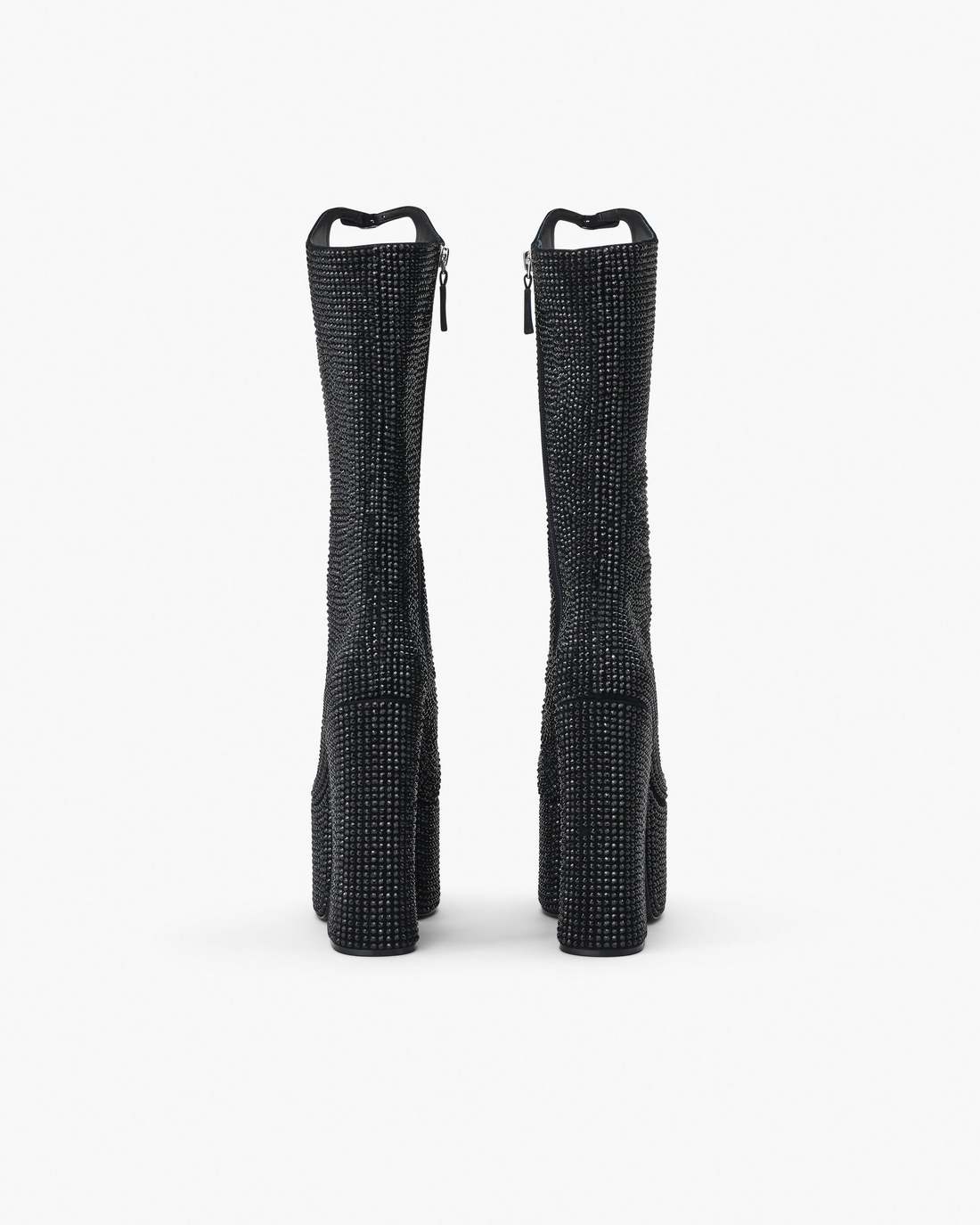 Marc Jacobs Customer Favorite | The Rhinestone Kiki Knee-High Boot Black/Black