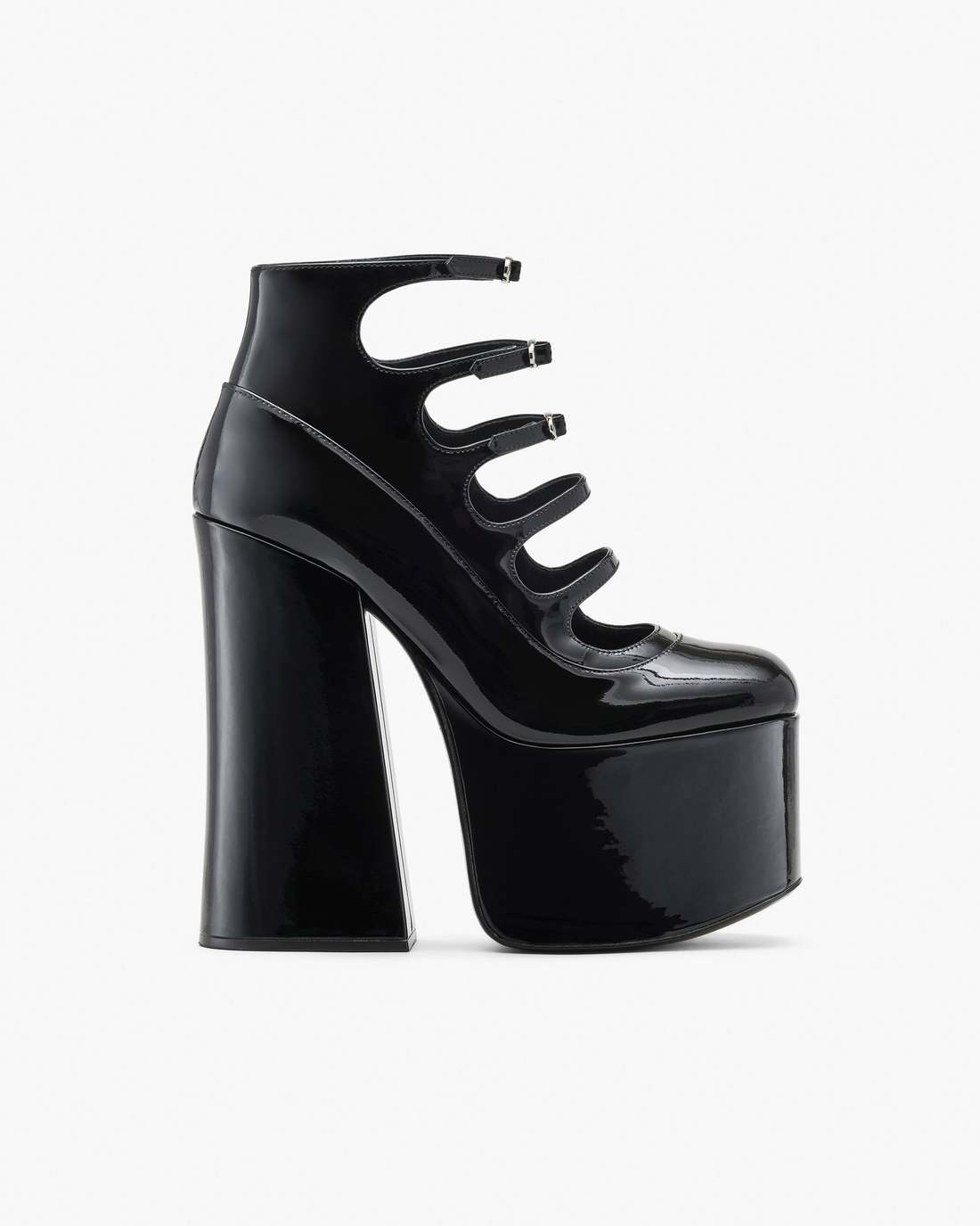 Marc Jacobs Smart Buy | The Patent Leather Kiki Ankle Boot Black