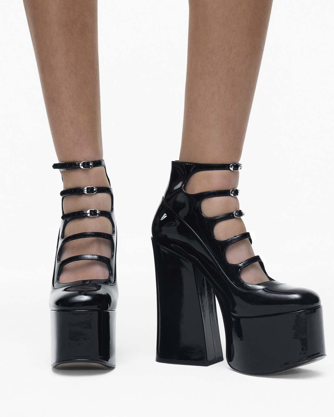 Marc Jacobs Smart Buy | The Patent Leather Kiki Ankle Boot Black