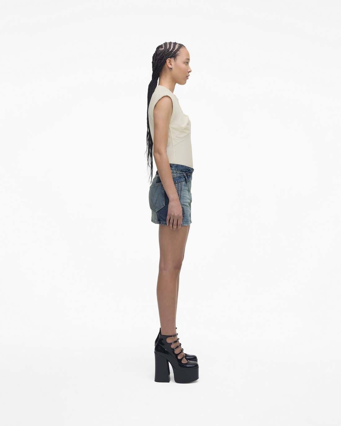 Marc Jacobs Smart Buy | The Patent Leather Kiki Ankle Boot Black