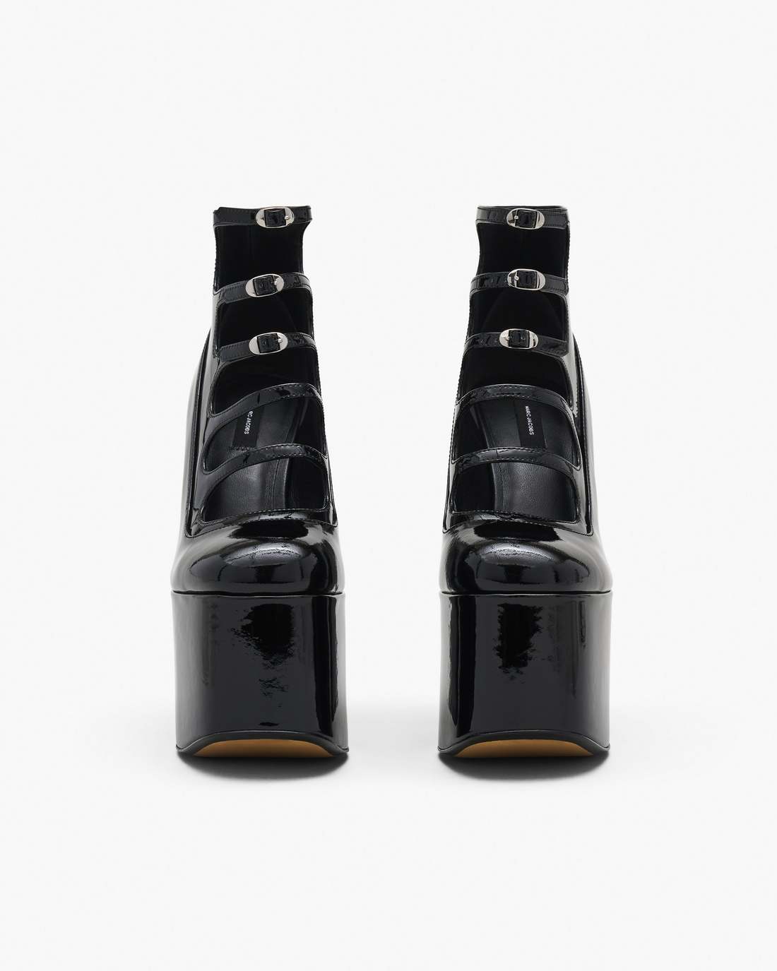 Marc Jacobs Smart Buy | The Patent Leather Kiki Ankle Boot Black