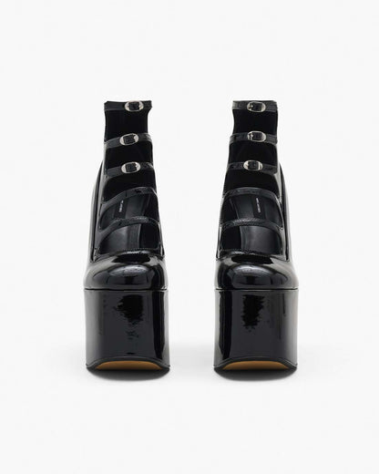 Marc Jacobs Smart Buy | The Patent Leather Kiki Ankle Boot Black