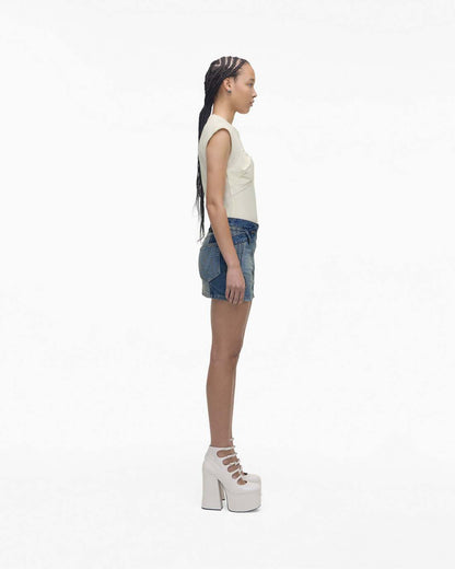 Marc Jacobs Exclusive | The Patent Leather Kiki Ankle Boot White