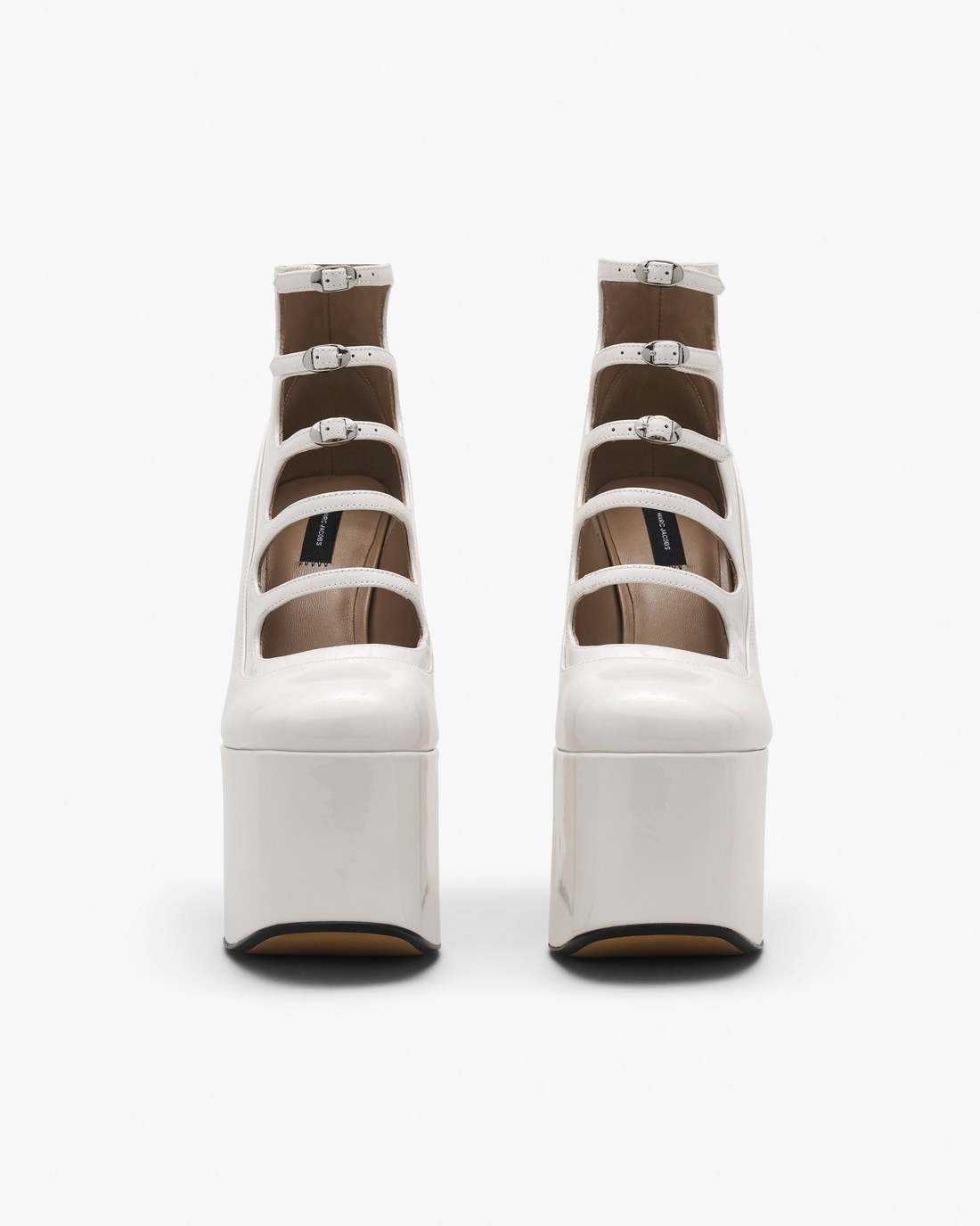 Marc Jacobs Exclusive | The Patent Leather Kiki Ankle Boot White