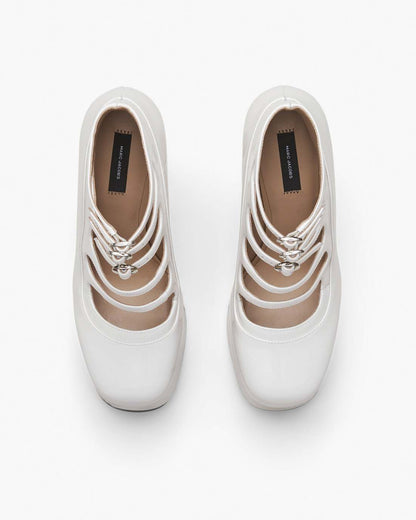 Marc Jacobs Exclusive | The Patent Leather Kiki Ankle Boot White
