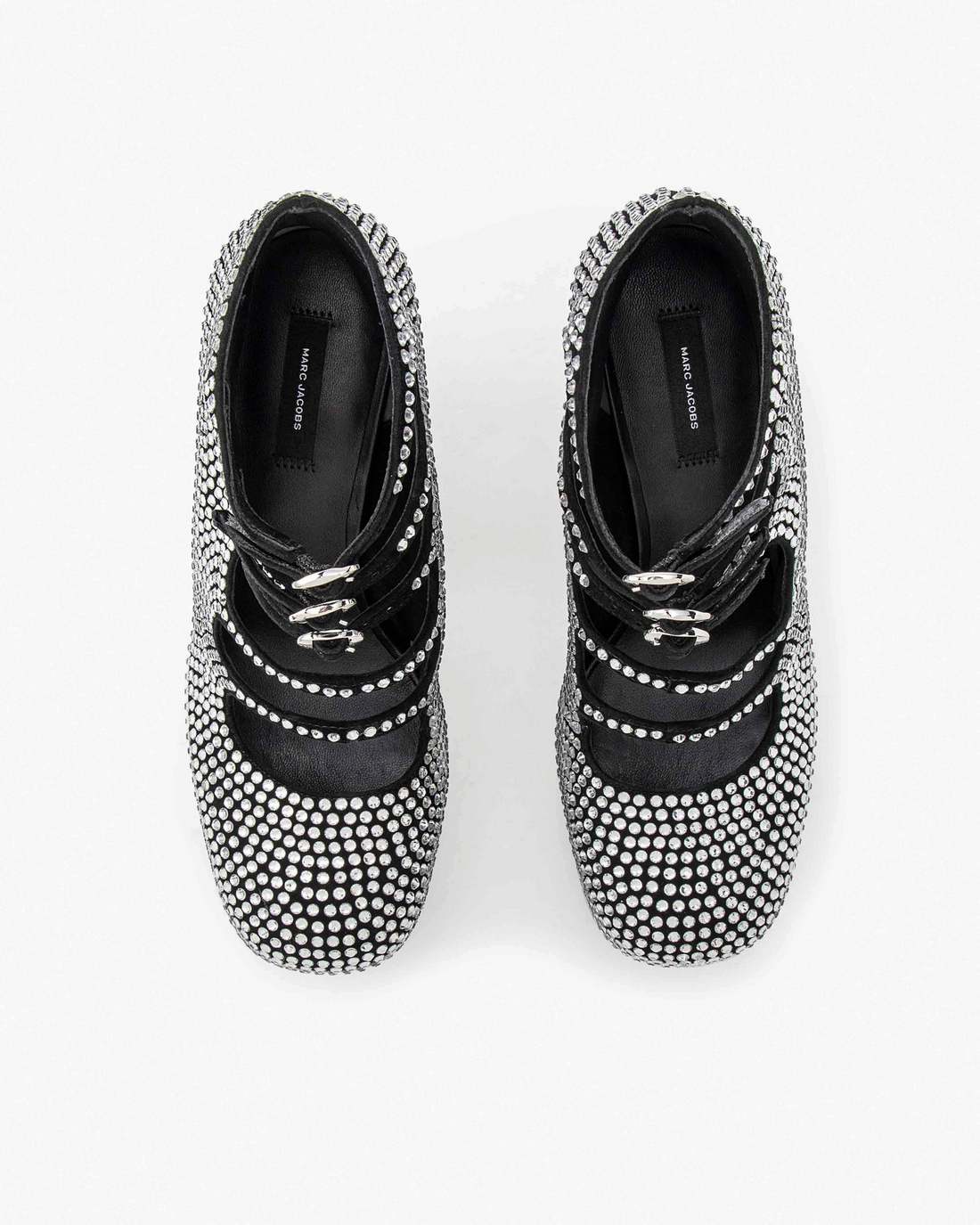 Marc Jacobs Popular | The Rhinestone Kiki Ankle Boot Black/Crystal