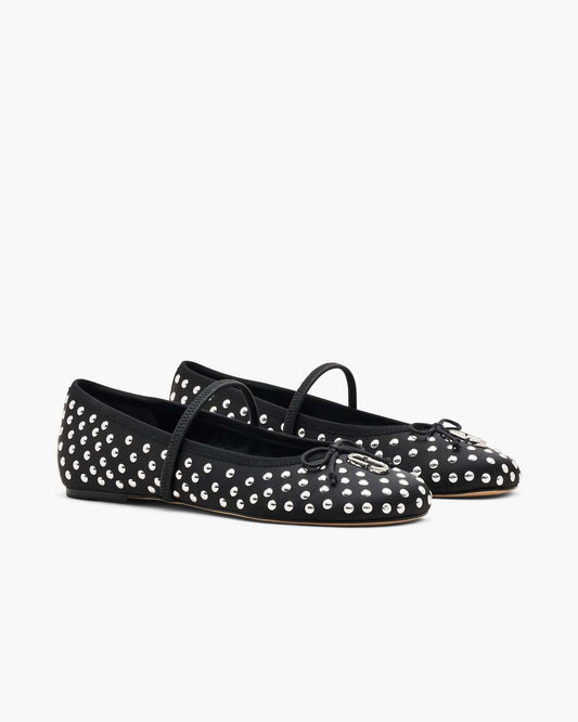 Marc Jacobs Everyday | The Studded Sabrina Ballerina Black Multi