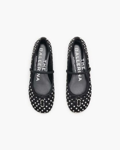 Marc Jacobs Everyday | The Studded Sabrina Ballerina Black Multi