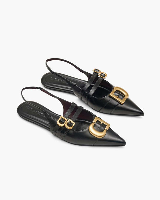 Marc Jacobs Featured | The Doll Shoe Slingback Black