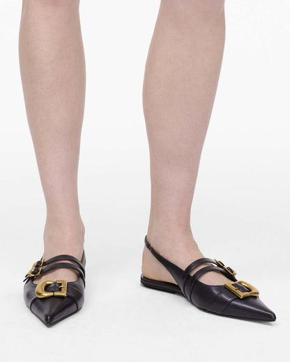 Marc Jacobs Featured | The Doll Shoe Slingback Black