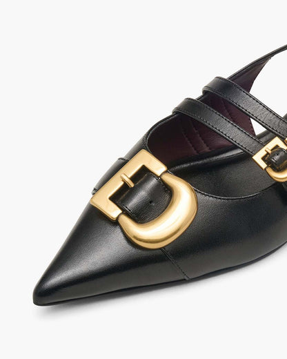 Marc Jacobs Featured | The Doll Shoe Slingback Black