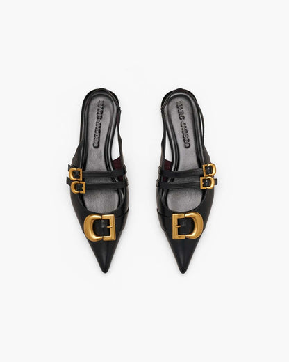 Marc Jacobs Featured | The Doll Shoe Slingback Black