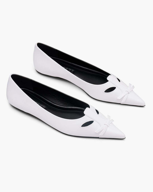 Marc Jacobs Recommended | The Kat Ballerina Bright White