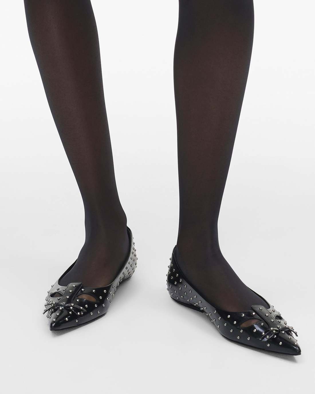Marc Jacobs Special Offer | The Glam Studs Kat Ballerina Black