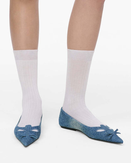 Marc Jacobs Special Offer | The Denim Kat Ballerina Vintage Indigo