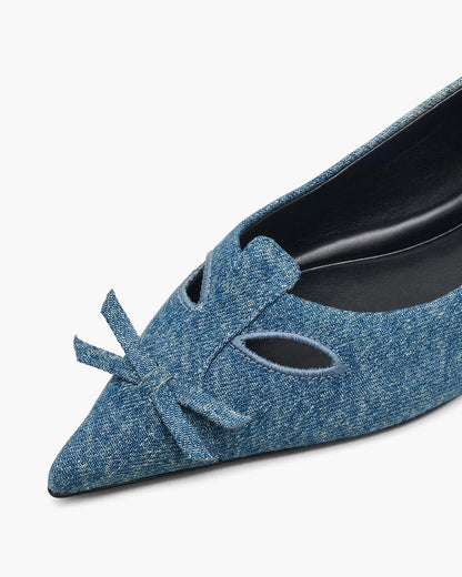 Marc Jacobs Special Offer | The Denim Kat Ballerina Vintage Indigo