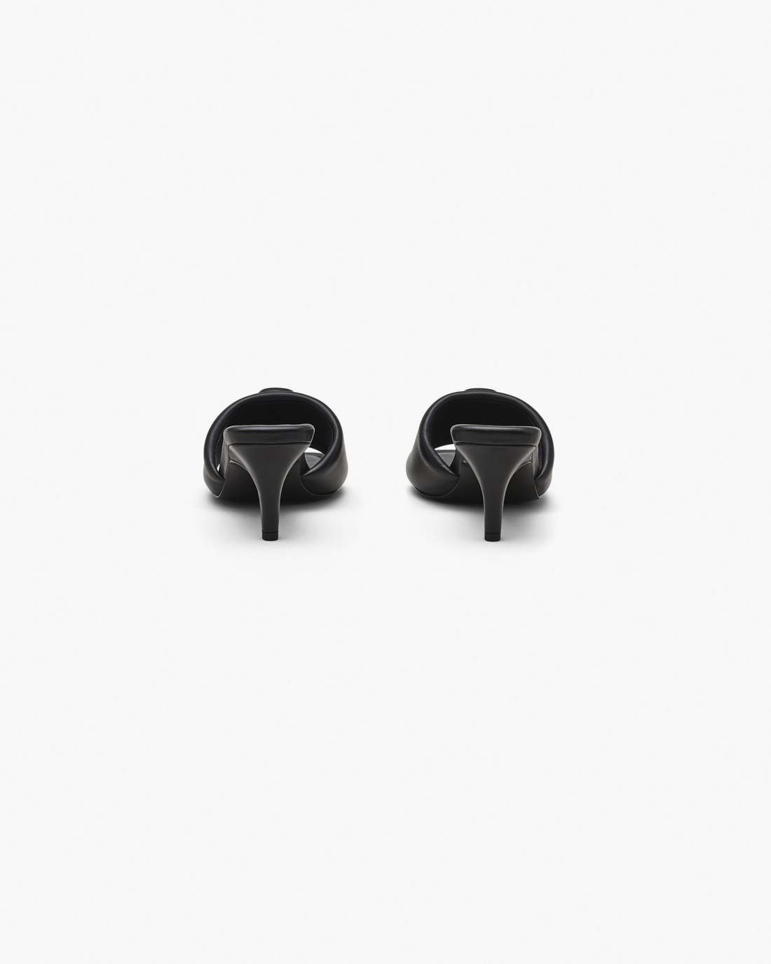 Marc Jacobs Featured | The Leather J Marc Heeled Sandal Black
