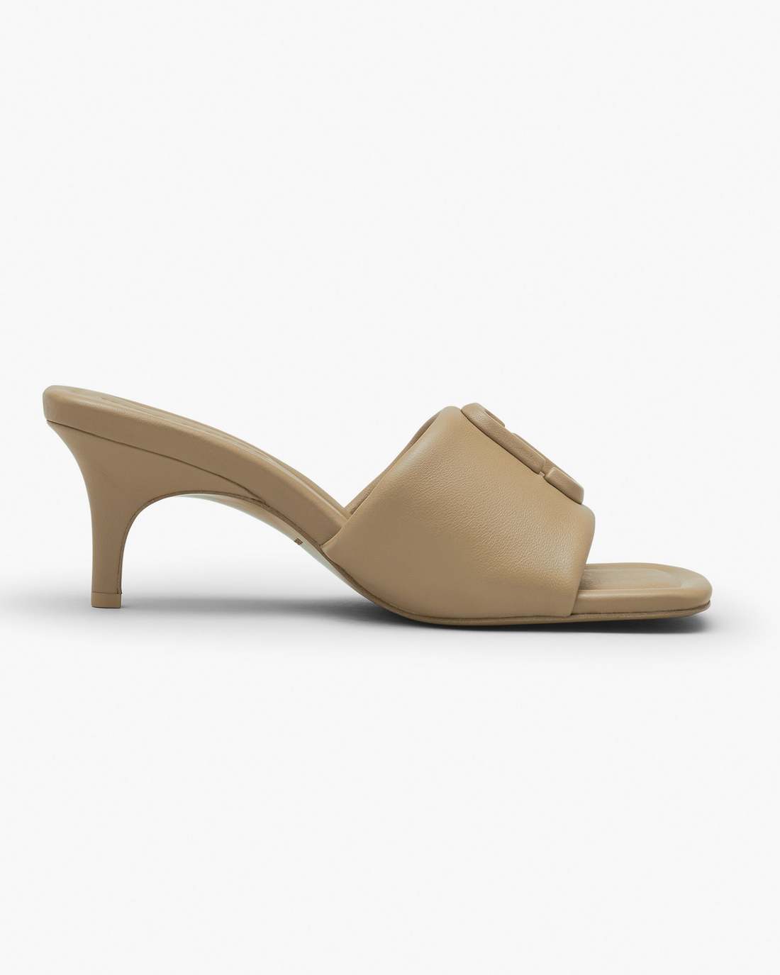 Marc Jacobs Customer Favorite | The Leather J Marc Heeled Sandal Camel
