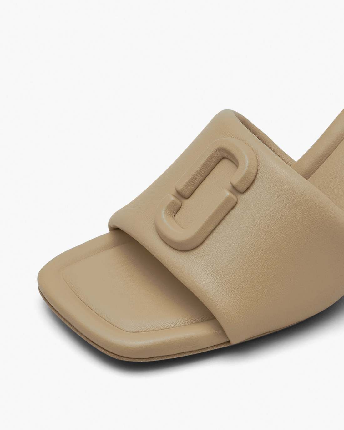 Marc Jacobs Customer Favorite | The Leather J Marc Heeled Sandal Camel