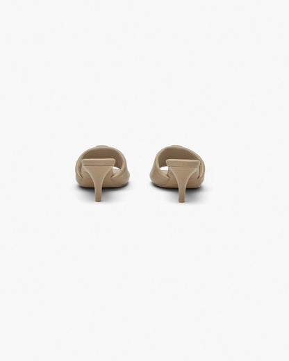 Marc Jacobs Customer Favorite | The Leather J Marc Heeled Sandal Camel