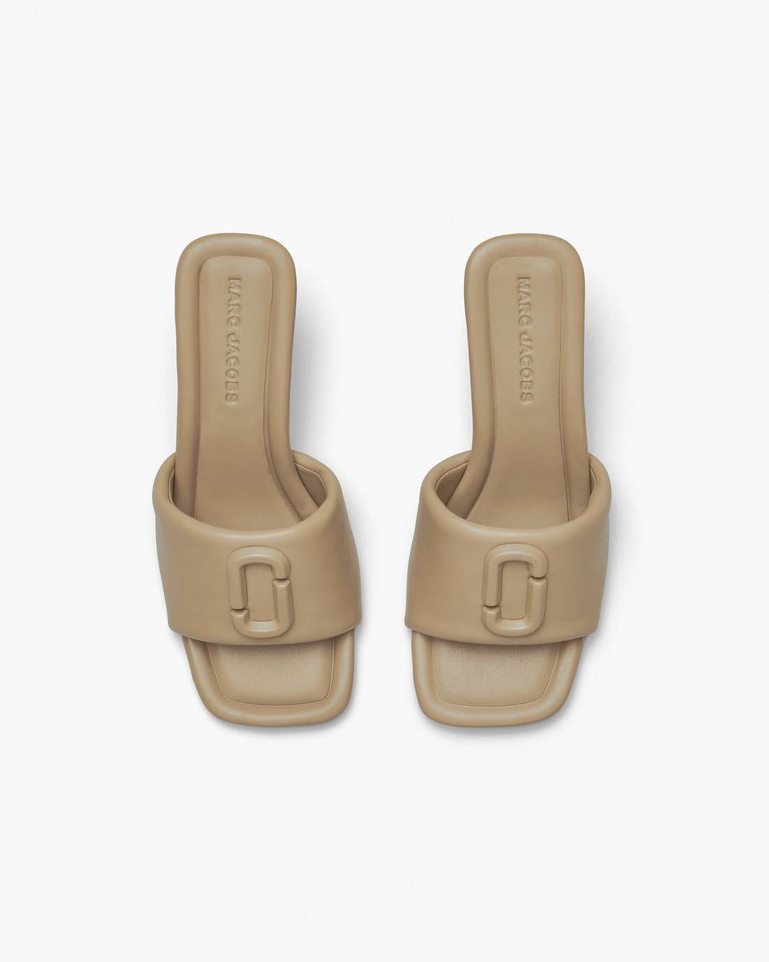 Marc Jacobs Customer Favorite | The Leather J Marc Heeled Sandal Camel