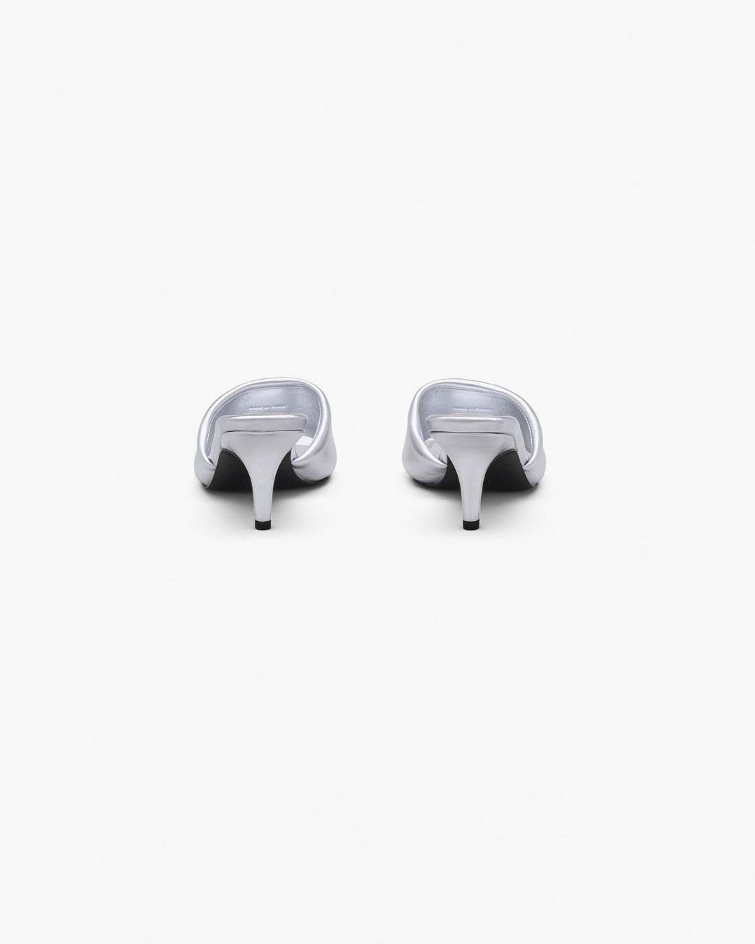 Marc Jacobs Sale | The Metallic J Marc Heeled Sandal Silver
