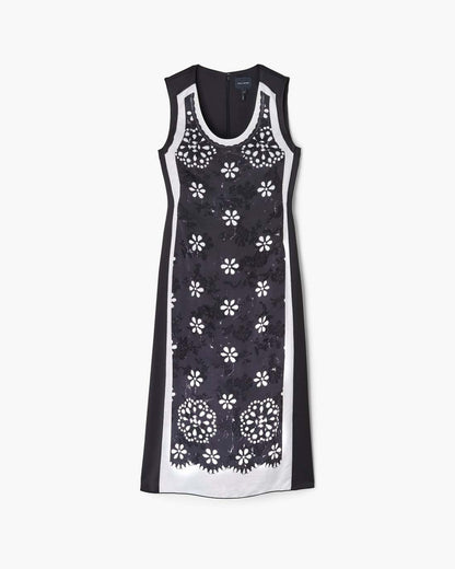Marc Jacobs Top Pick | Trompe L'Oeil Eyelet Dress Black/White