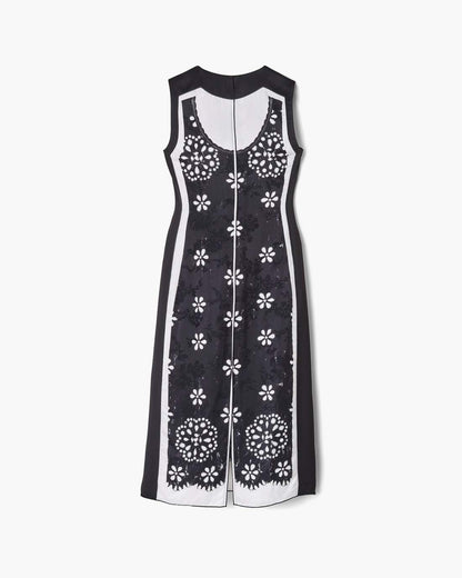 Marc Jacobs Top Pick | Trompe L'Oeil Eyelet Dress Black/White
