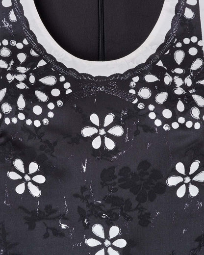 Marc Jacobs Top Pick | Trompe L'Oeil Eyelet Dress Black/White