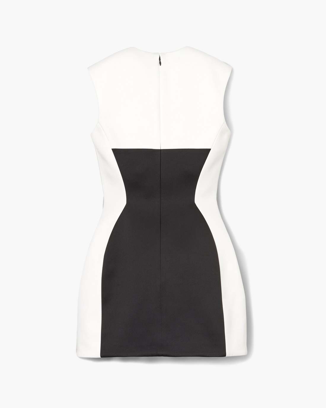Marc Jacobs New | Seamed Up Satin Dress Black/White