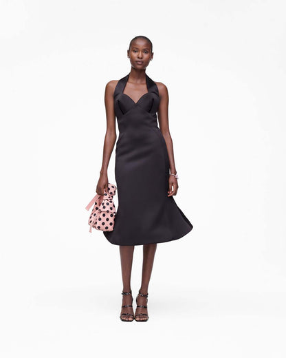 Marc Jacobs Trending | Sculpted Satin Halter Dress Black