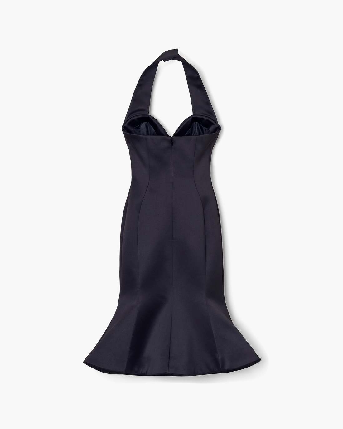 Marc Jacobs Trending | Sculpted Satin Halter Dress Black