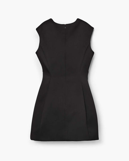 Marc Jacobs Premium | Seamed Up Satin Dress Black