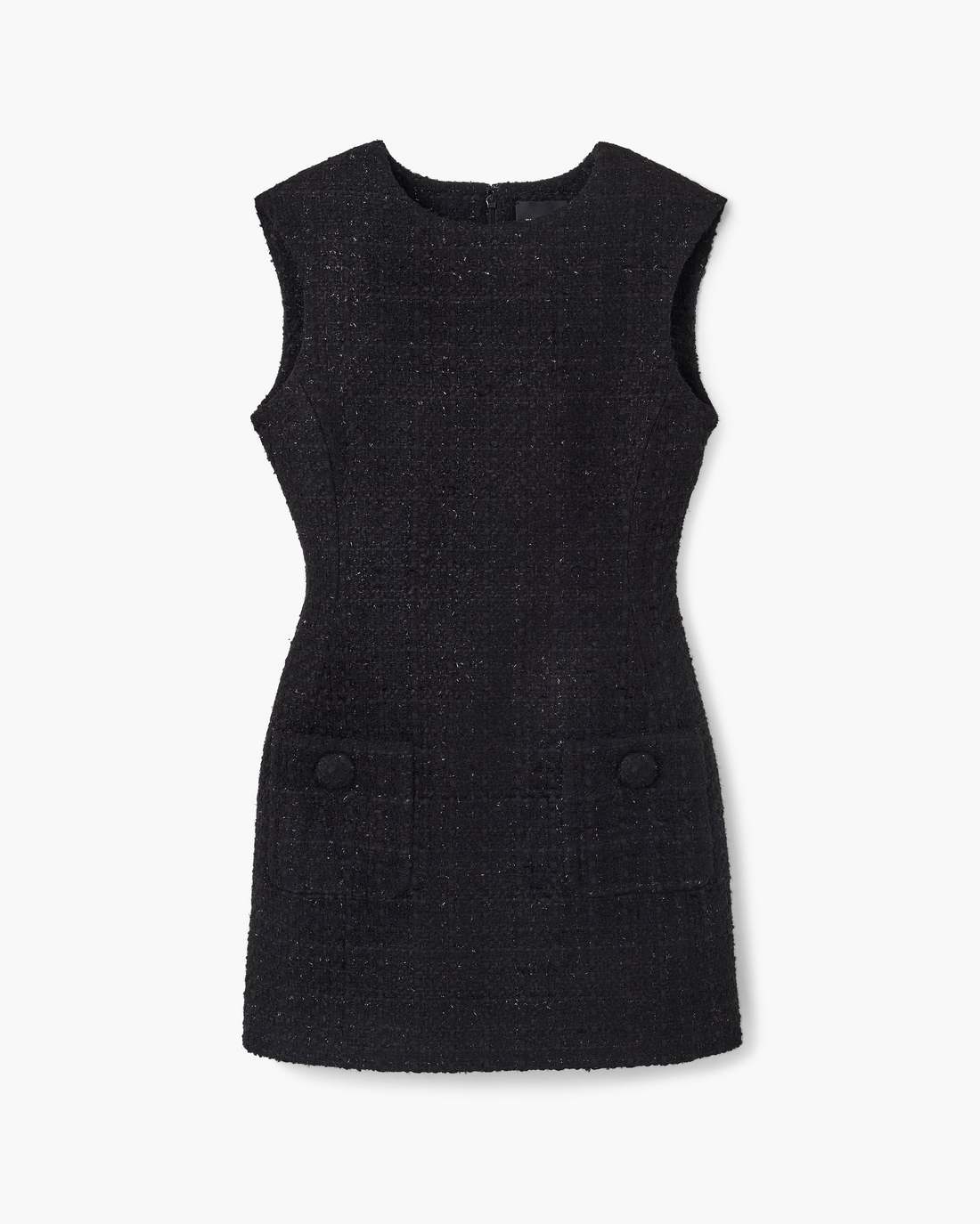 Marc Jacobs Classic | Sculptural Tweed Dress Black
