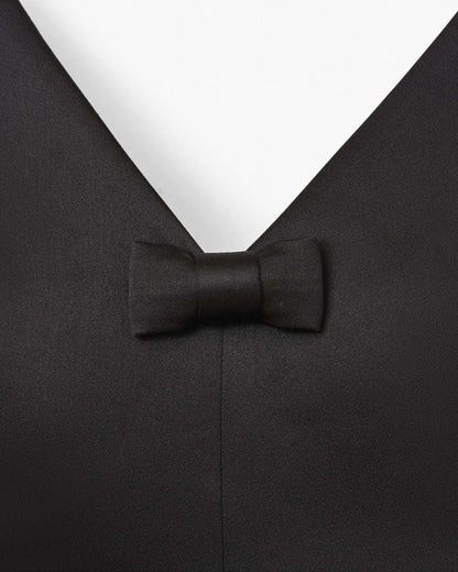 Marc Jacobs Smart Buy | Satin Bow Dress Black
