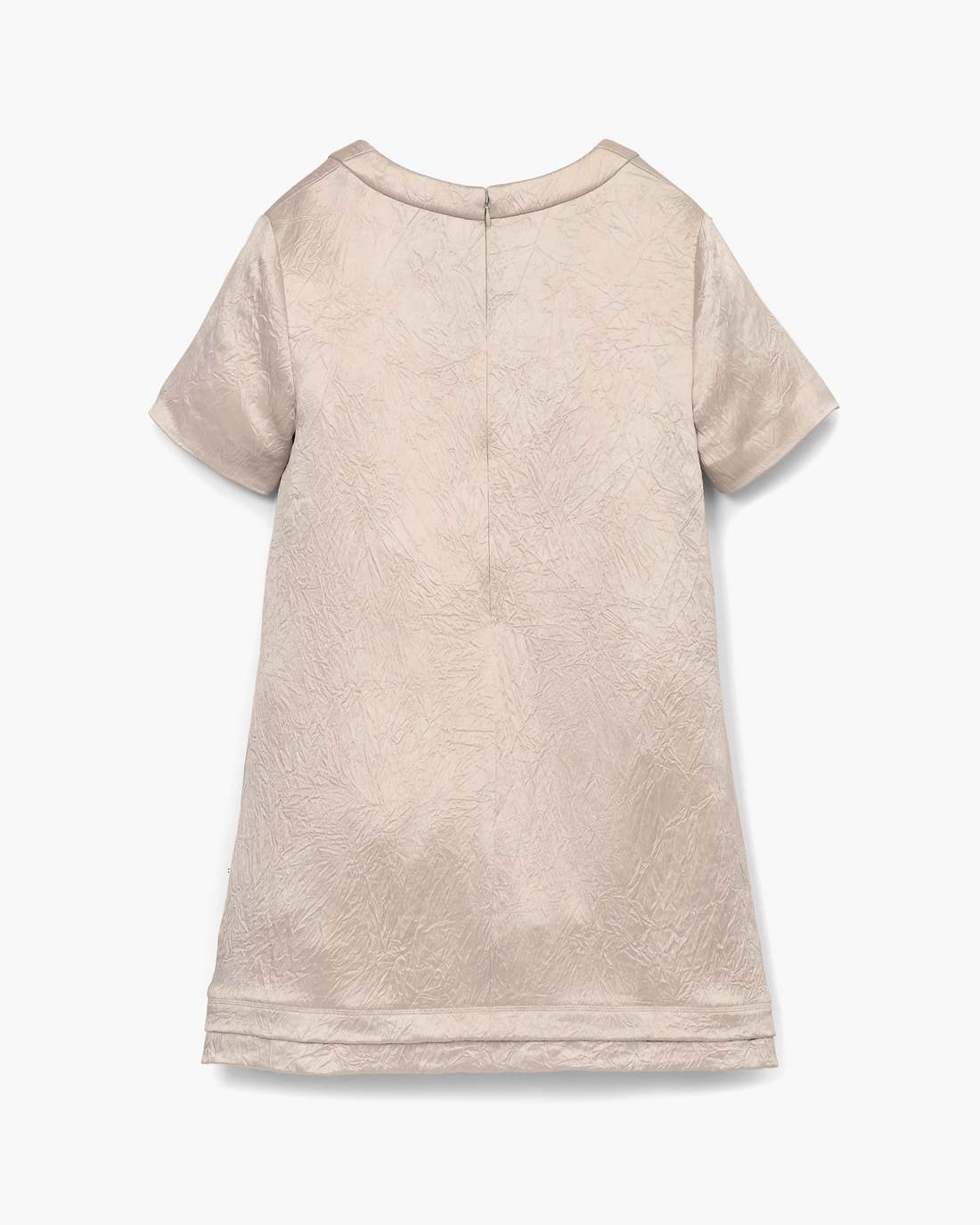 Marc Jacobs Best Price | Crushed Satin Dress Champagne