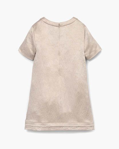 Marc Jacobs Best Price | Crushed Satin Dress Champagne