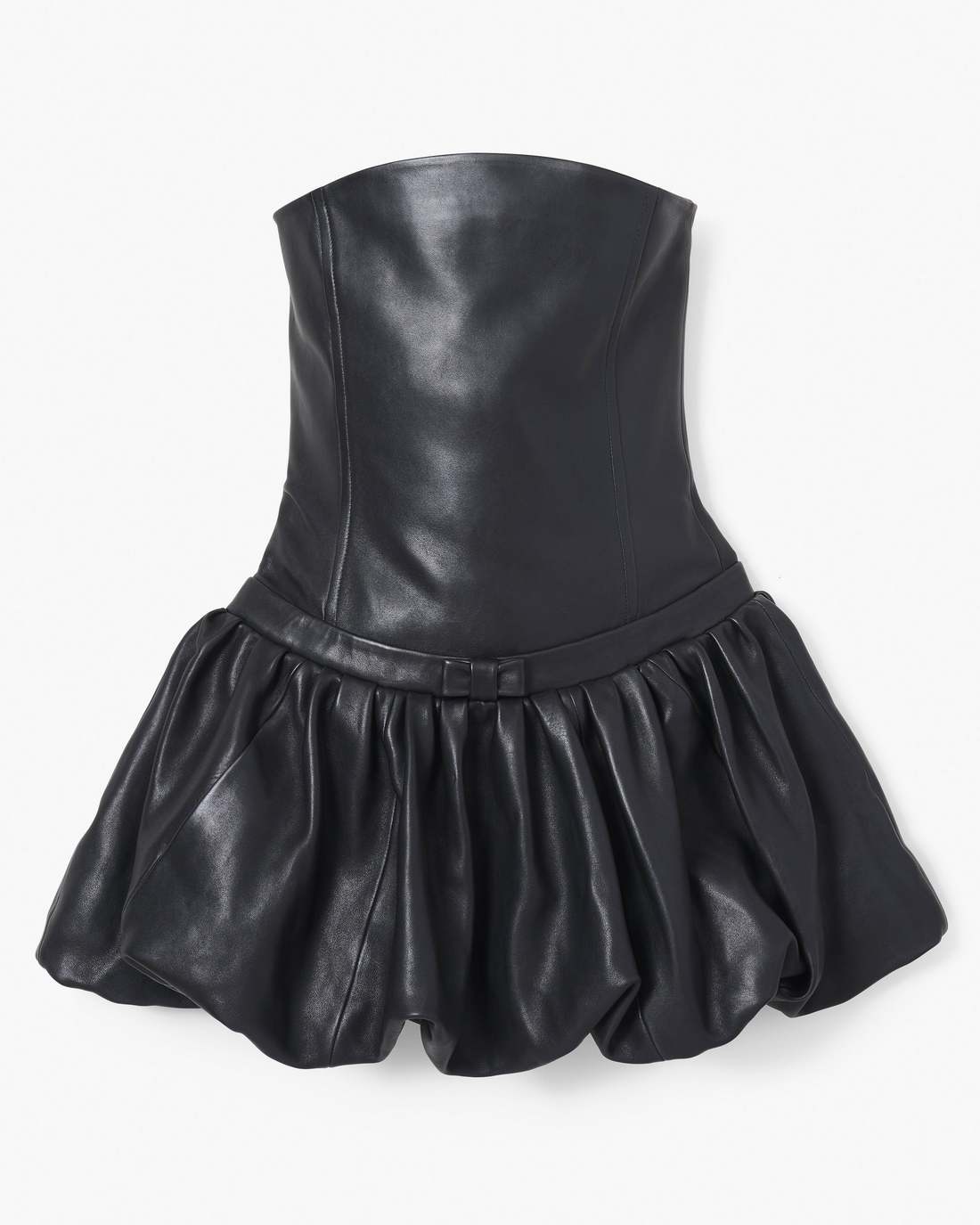 Marc Jacobs Customer Favorite | The Leather Bubble Dress Black
