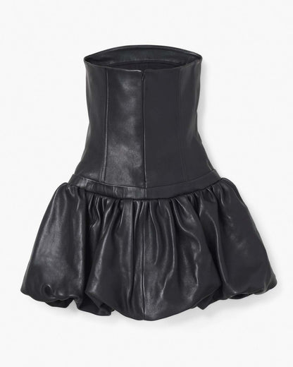 Marc Jacobs Customer Favorite | The Leather Bubble Dress Black