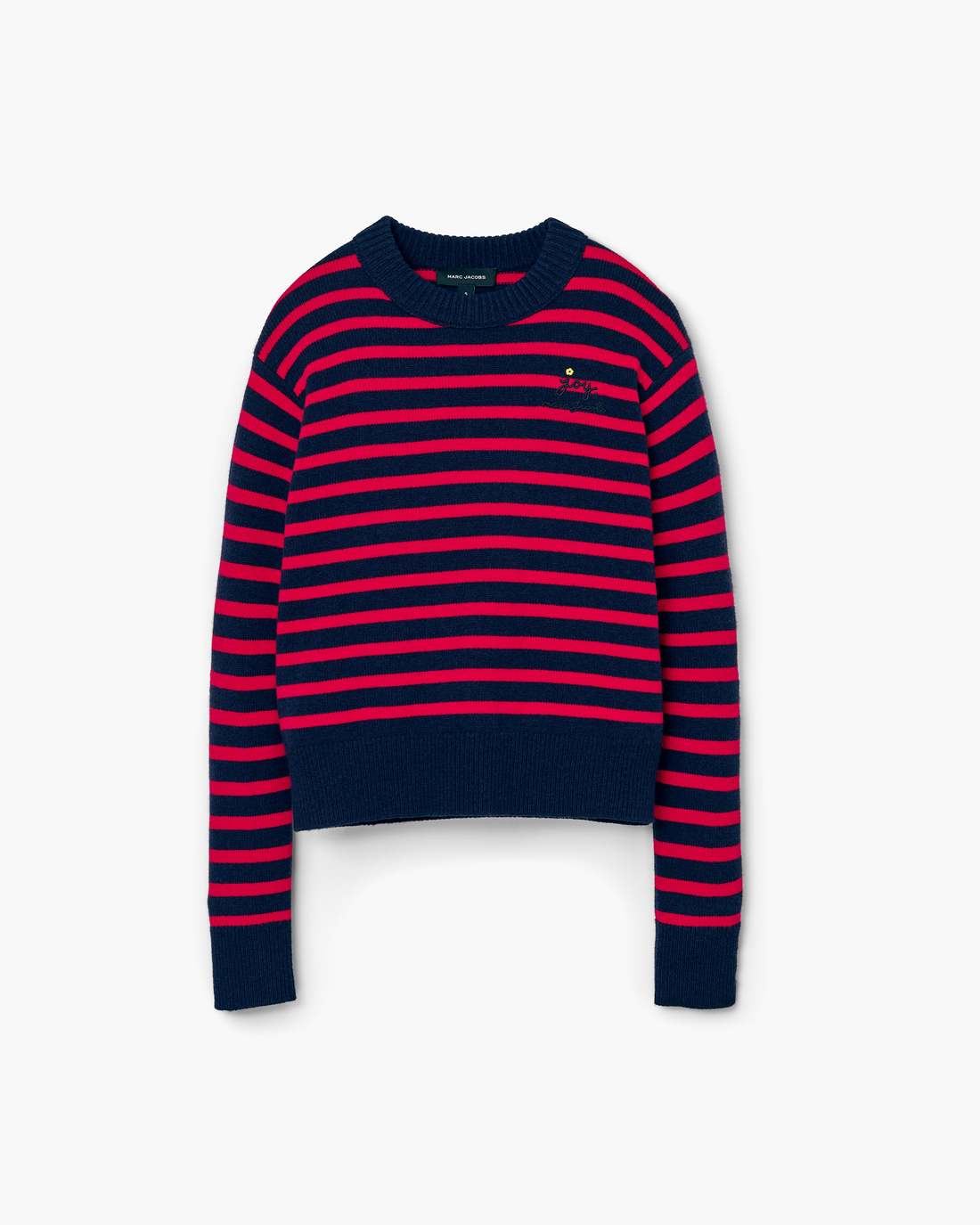 Marc Jacobs Sale | Joy Striped Crewneck Navy/Red